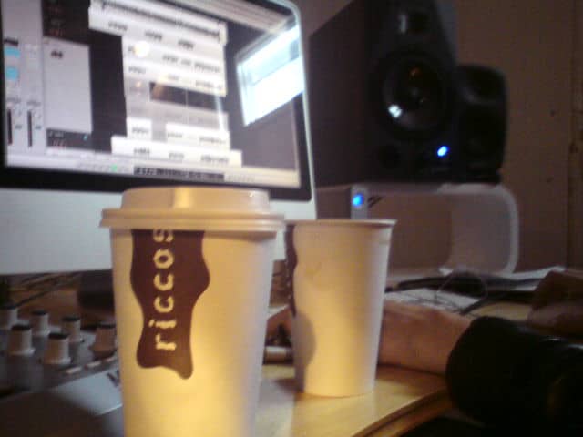 Riccos coffee, slurp