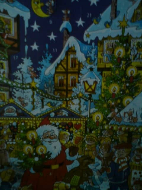 Santachocolatechristmascalandar